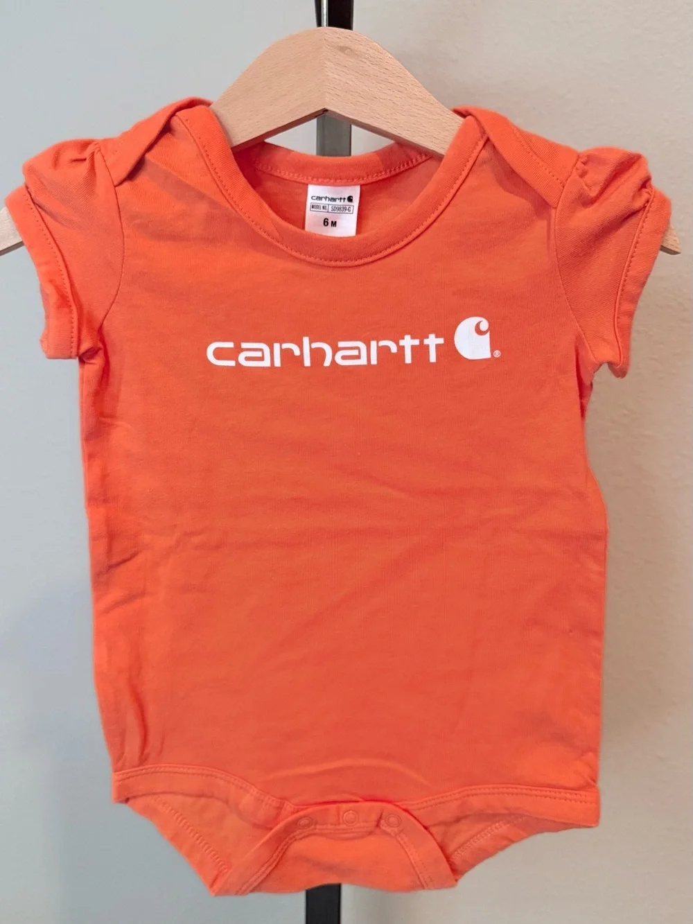 NWT Carhartt bundle of two girls size 6 months short sleeve onesies